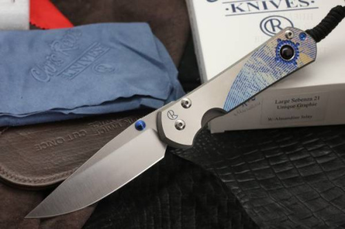 3810 Chris Reeve Large Sebenza 21 Almandine Cabochon фото 2