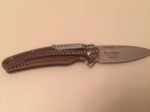 Складной нож CRKT Ripple 2 Bronze фото 7