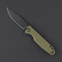 Складной нож Daggerr Leprechaun olive BW DL