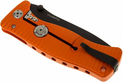 Складной нож Lion Steel SR1A OB ORANGE фото 4 Складной нож Lion Steel SR1A OB ORANGE фото 4
