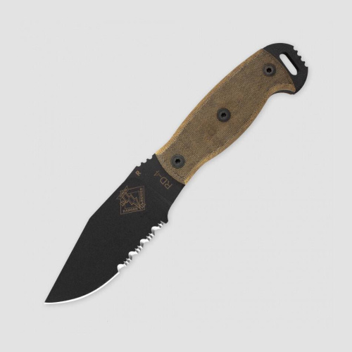 2011 Ontario Нож с фиксированным клинком Ontario "RD4 Black Micarta" 2011 Ontario Нож с фиксированным клинком Ontario "RD4 Black Micarta"