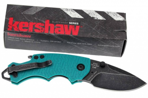 Складной нож Kershaw Shuffle - 8700TEALBW фото 2 Складной нож Kershaw Shuffle - 8700TEALBW фото 2