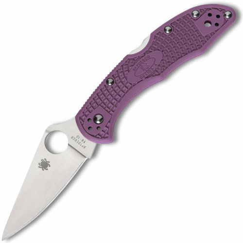 Складной нож Spyderco Delica 4 Flat Ground - 11FPPR фото 5