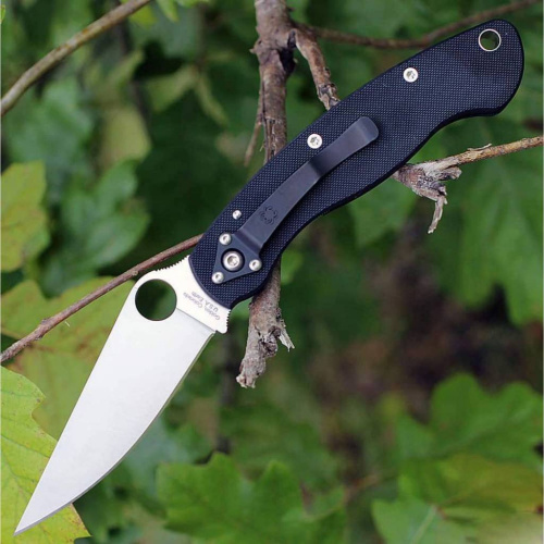 Складной нож Spyderco Military™ Model Left Hand - 36GPLE фото 6