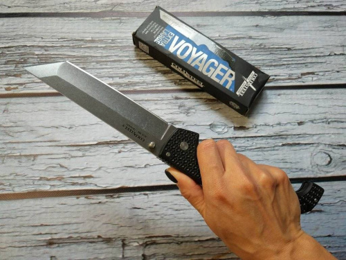  Cold Steel Складной ножVoyager XL Tanto 29AXT фото 8