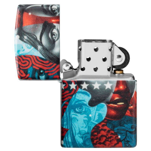 499 ZIPPO Зажигалка Zippo Tristan Eaton с покрытием White Matte фото 3