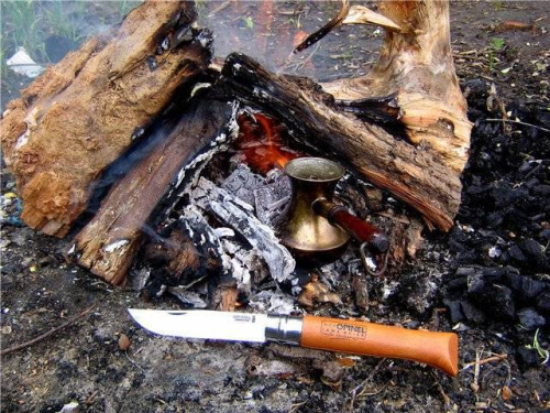 Складной нож Opinel Opinel №6 VRN Carbon Tradition фото 3