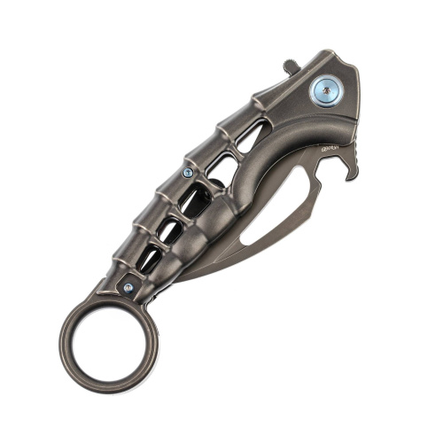 96 Rikeknife Нож складнойAlien 2 Black фото 8