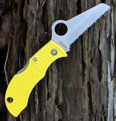 122 Spyderco ManBug Salt Lightweight MYLS фото 5