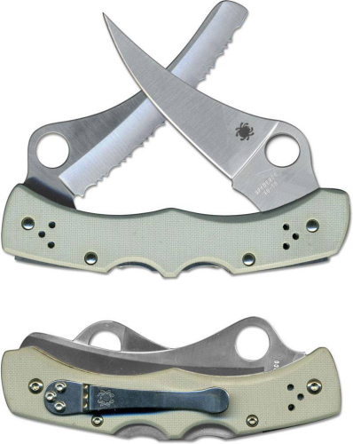 Складной нож Spyderco Dyad® - 44GP&SGY фото 5