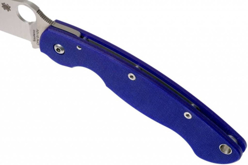 Складной нож Spyderco Military Blue C36GPDBL фото 4