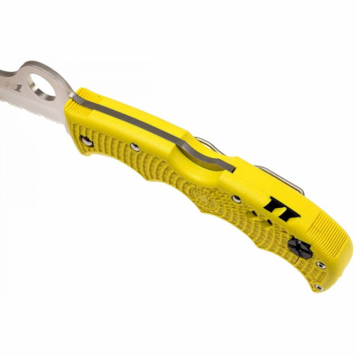 Складной нож Spyderco Rescue Assist™ Salt Yellow - 79PSYL фото 14 Складной нож Spyderco Rescue Assist™ Salt Yellow - 79PSYL фото 14