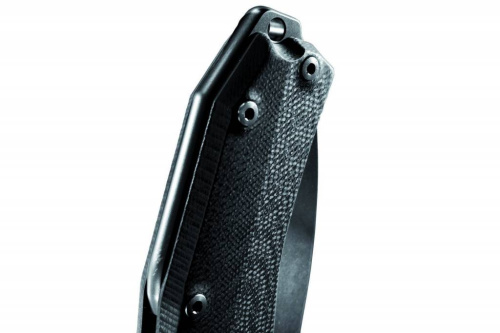 Складной нож Lion Steel KUR BBK G10 Black Flipper фото 3