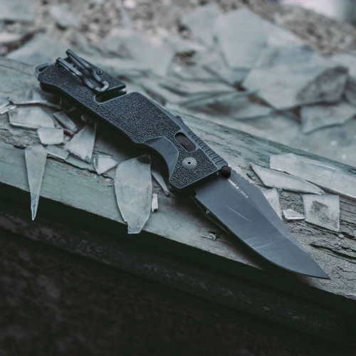 Складной нож SOG Trident Mk3 Blackout фото 10