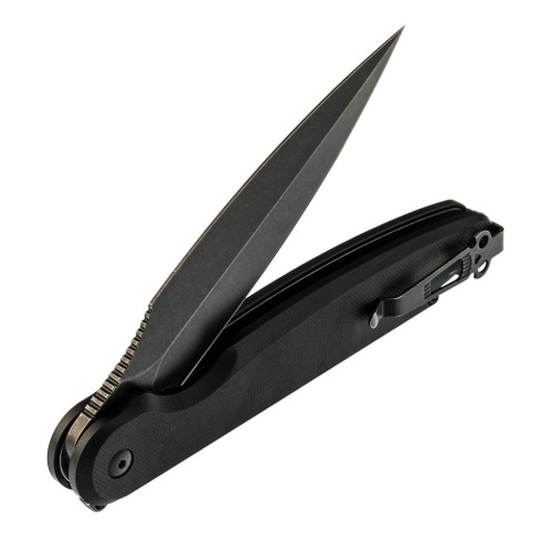 Складной нож Daggerr Dagger Parrot Nestor All Black SW фото 4