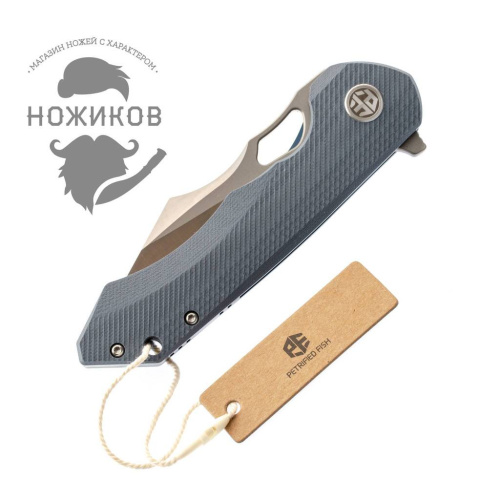 Складной нож Petrified Fish 919 Blue фото 7