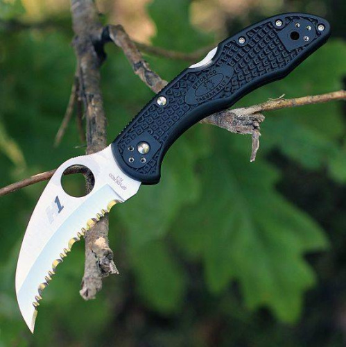 Складной нож Spyderco Tasman Salt 2 - 106SBK2 фото 4