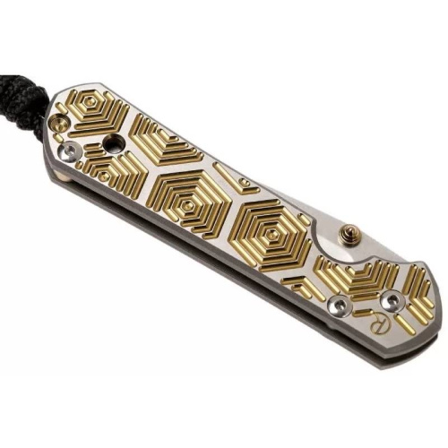 Складной нож Chris Reeve Large Sebenza 21 Gold фото 10