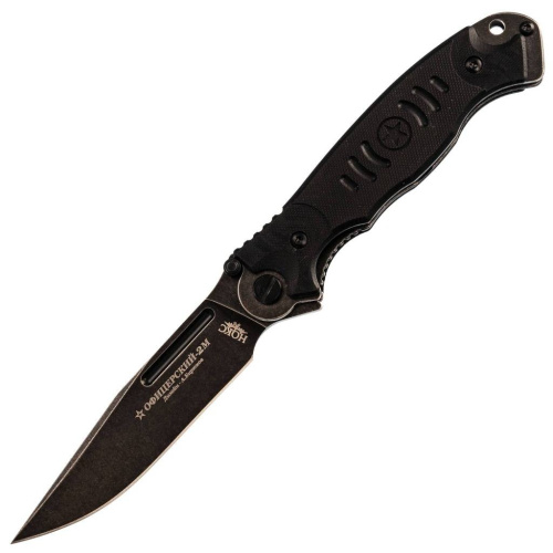 146 НОКС Нож Складной Офицерский-2М Blackwash 146 НОКС Нож Складной Офицерский-2М Blackwash