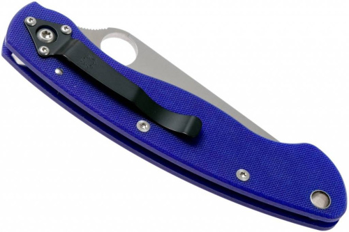 Складной нож Spyderco Military Blue C36GPDBL фото 8