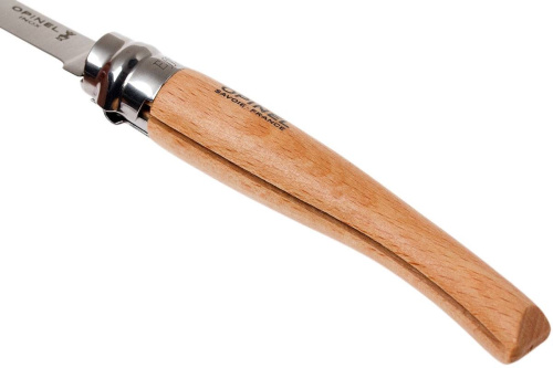 154 Opinel Нож складной филейный№10 VRI Folding Slim Beechwood фото 3