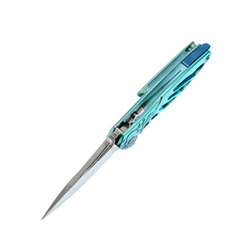 131 Rikeknife Нож складной Rike Mini Green фото 10